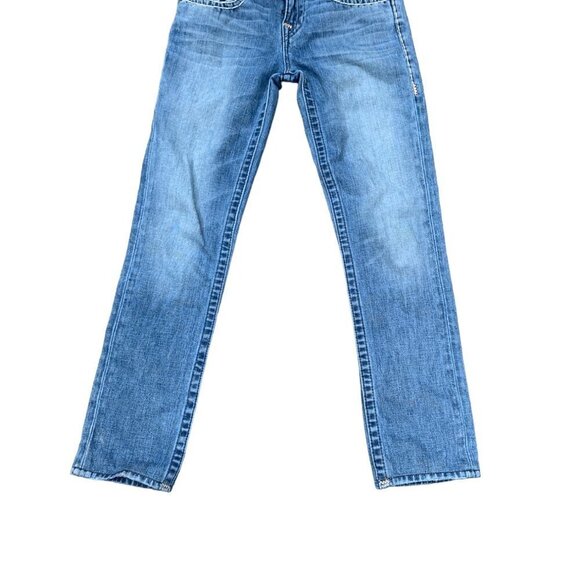 VINTAGE True Religion Jeans Size 28 GENO Boys Blue - Picture 7 of 7